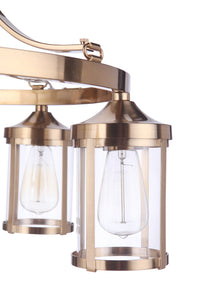 Craftmade - 55325-SB - Five Light Chandelier - Elliot - Satin Brass