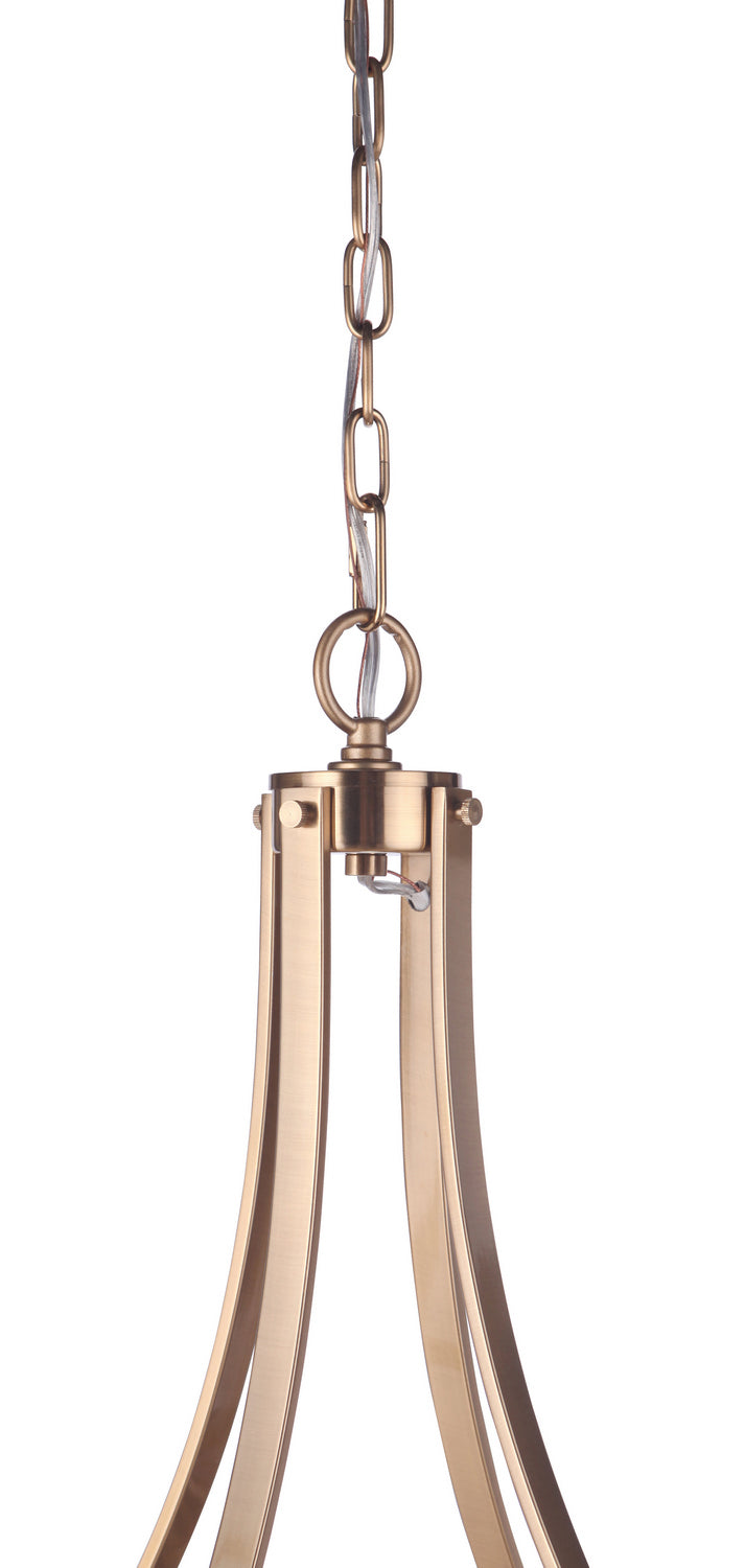 Craftmade - 55325-SB - Five Light Chandelier - Elliot - Satin Brass