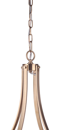 Craftmade - 55325-SB - Five Light Chandelier - Elliot - Satin Brass