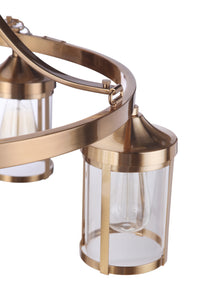 Craftmade - 55325-SB - Five Light Chandelier - Elliot - Satin Brass