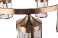 Craftmade - 55325-SB - Five Light Chandelier - Elliot - Satin Brass