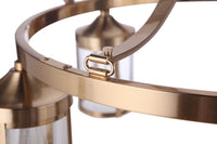 Craftmade - 55325-SB - Five Light Chandelier - Elliot - Satin Brass