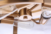 Craftmade - 55383-SB - Three Light Flushmount - Elliot - Satin Brass