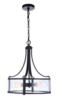 Craftmade - 55395-FB - Five Light Pendant - Elliot - Flat Black