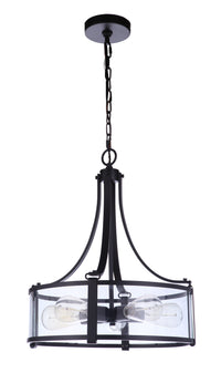Craftmade - 55395-FB - Five Light Pendant - Elliot - Flat Black