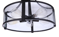 Craftmade - 55395-FB - Five Light Pendant - Elliot - Flat Black