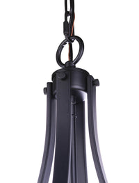 Craftmade - 55395-FB - Five Light Pendant - Elliot - Flat Black
