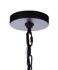 Craftmade - 55395-FB - Five Light Pendant - Elliot - Flat Black