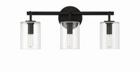 Craftmade - 55603-FB - Three Light Vanity - Hailie - Flat Black