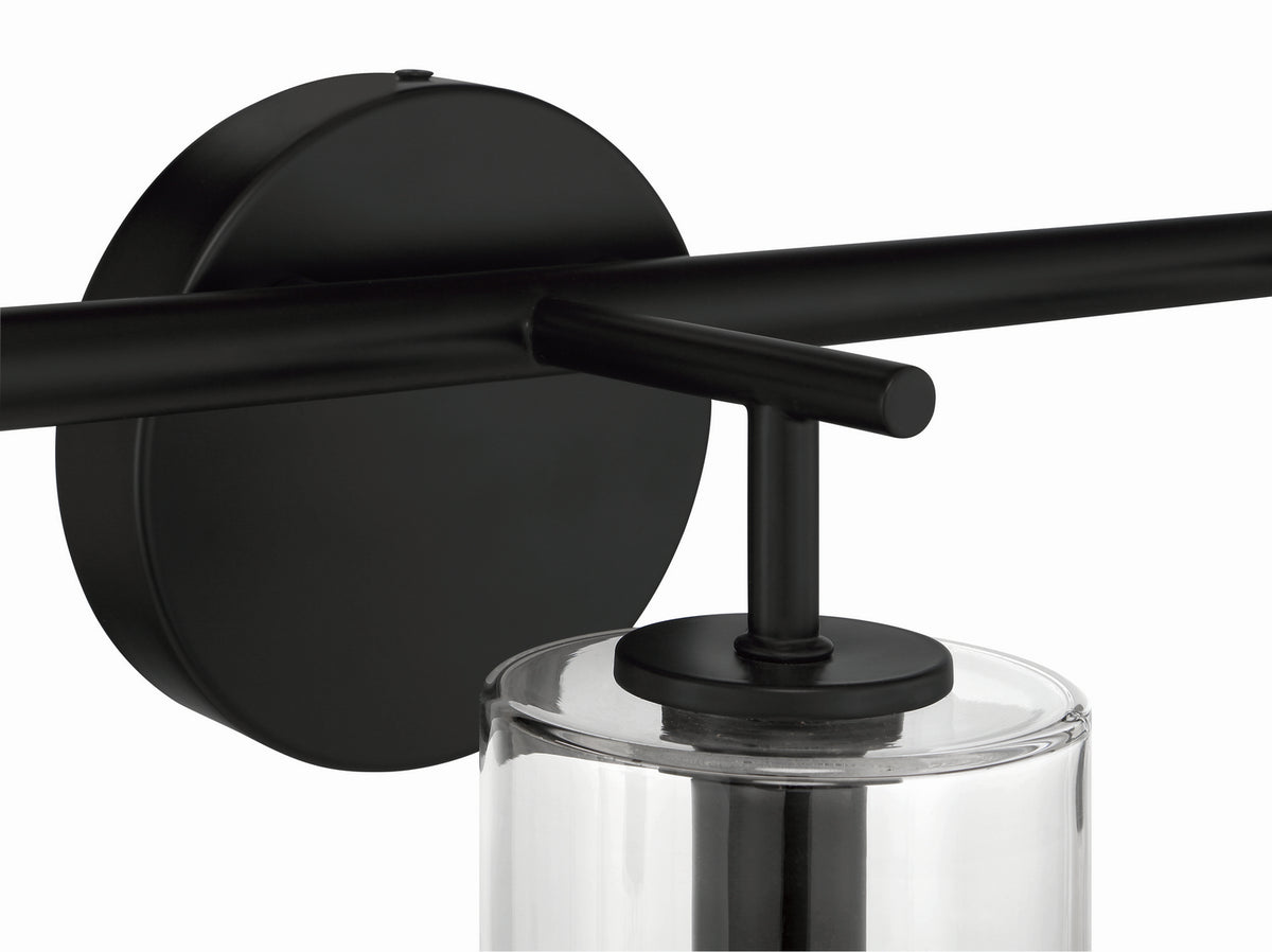 Craftmade - 55603-FB - Three Light Vanity - Hailie - Flat Black