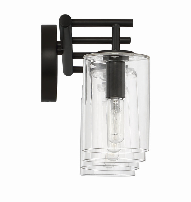 Craftmade - 55604-FB - Four Light Vanity - Hailie - Flat Black