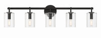 Craftmade - 55605-FB - Five Light Vanity - Hailie - Flat Black