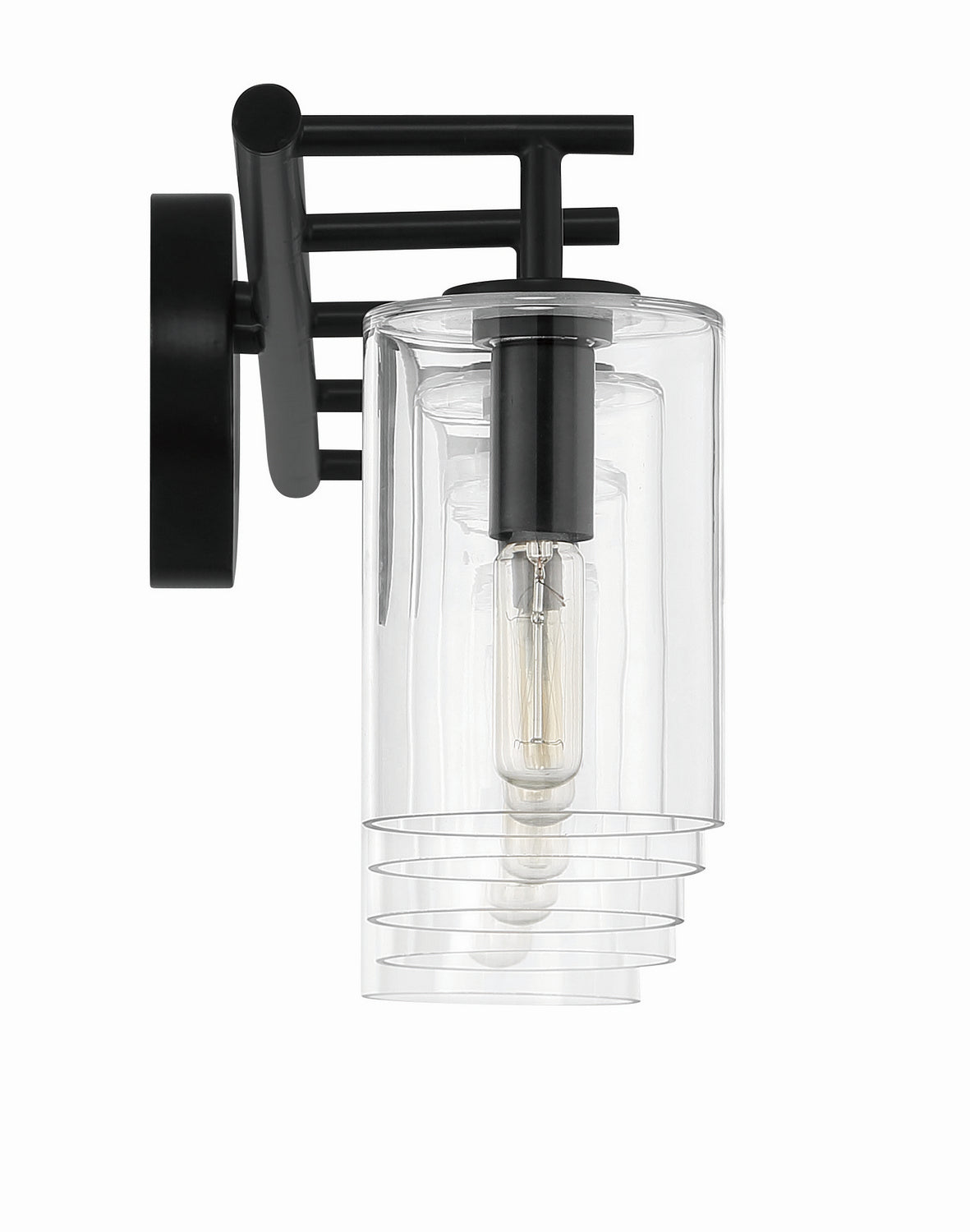 Craftmade - 55605-FB - Five Light Vanity - Hailie - Flat Black