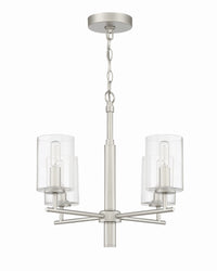 Craftmade - 55624-SN - Four Light Chandelier - Hailie - Satin Nickel
