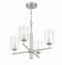 Craftmade - 55624-SN - Four Light Chandelier - Hailie - Satin Nickel