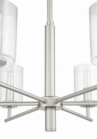 Craftmade - 55626-SN - Six Light Chandelier - Hailie - Satin Nickel