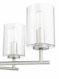 Craftmade - 55626-SN - Six Light Chandelier - Hailie - Satin Nickel