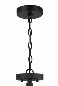 Craftmade - 55654-FB - Four Light Convertible Semi Flush - Hailie - Flat Black