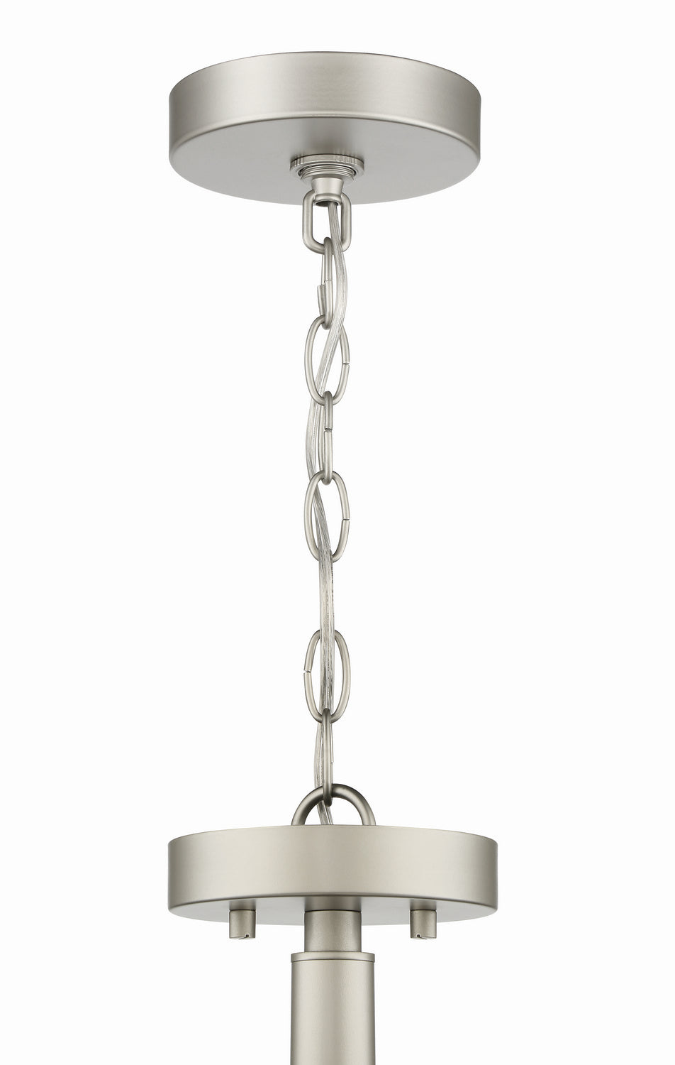 Craftmade - 55654-SN - Four Light Convertible Semi Flush - Hailie - Satin Nickel