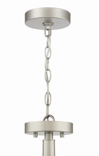 Craftmade - 55654-SN - Four Light Convertible Semi Flush - Hailie - Satin Nickel