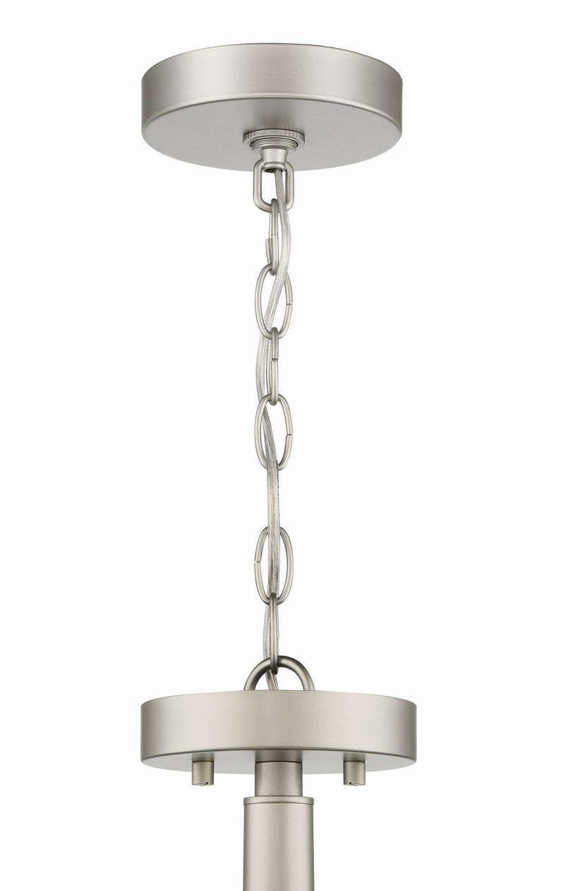 Craftmade - 55654-SN - Four Light Convertible Semi Flush - Hailie - Satin Nickel