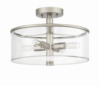 Craftmade - 55654-SN - Four Light Convertible Semi Flush - Hailie - Satin Nickel