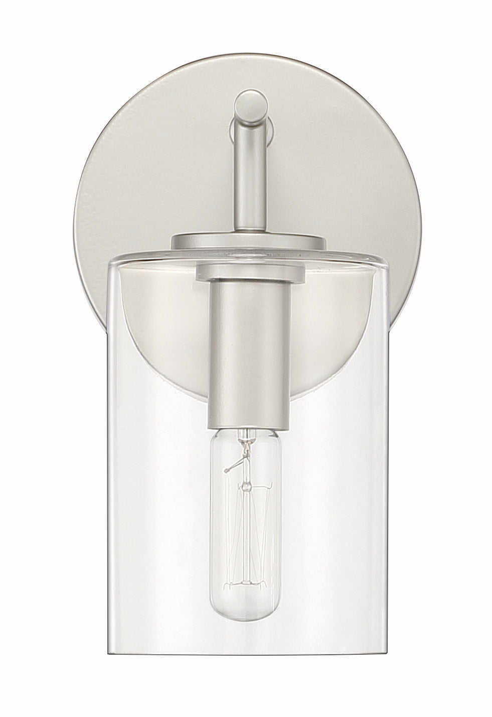 Craftmade - 55661-SN - One Light Wall Sconce - Hailie - Satin Nickel