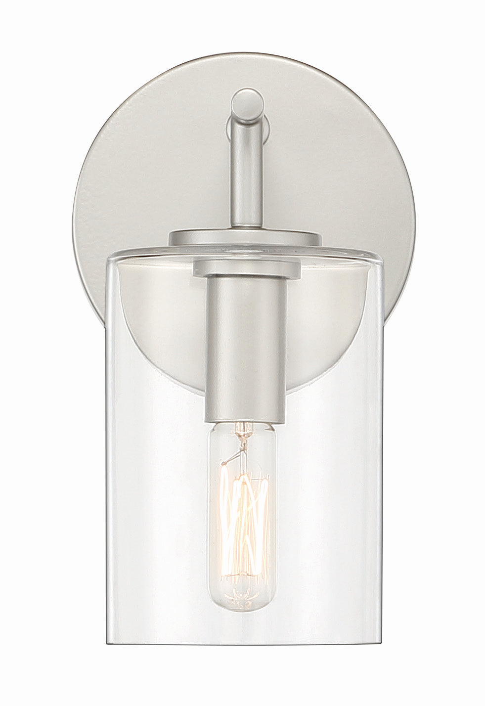 Craftmade - 55661-SN - One Light Wall Sconce - Hailie - Satin Nickel