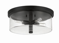 Craftmade - 55684-FB - Four Light Flushmount - Hailie - Flat Black