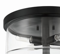 Craftmade - 55684-FB - Four Light Flushmount - Hailie - Flat Black