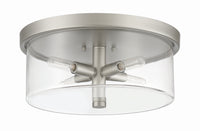 Craftmade - 55684-SN - Four Light Flushmount - Hailie - Satin Nickel