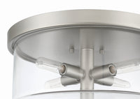 Craftmade - 55684-SN - Four Light Flushmount - Hailie - Satin Nickel