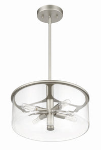 Craftmade - 55694-SN - Four Light Pendant - Hailie - Satin Nickel