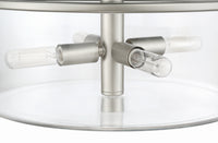 Craftmade - 55694-SN - Four Light Pendant - Hailie - Satin Nickel