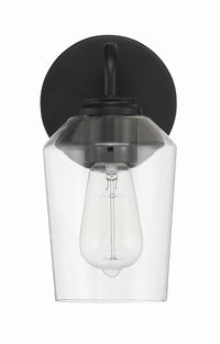 Craftmade - 56101-FB - One Light Wall Sconce - Shayna - Flat Black