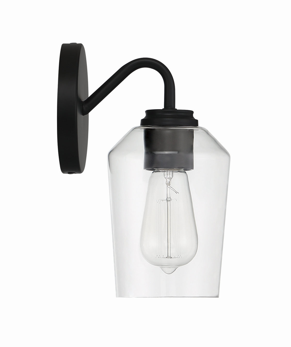 Craftmade - 56101-FB - One Light Wall Sconce - Shayna - Flat Black