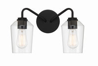 Craftmade - 56102-FB - Two Light Vanity - Shayna - Flat Black