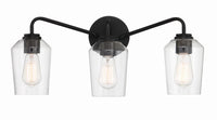 Craftmade - 56103-FB - Three Light Vanity - Shayna - Flat Black