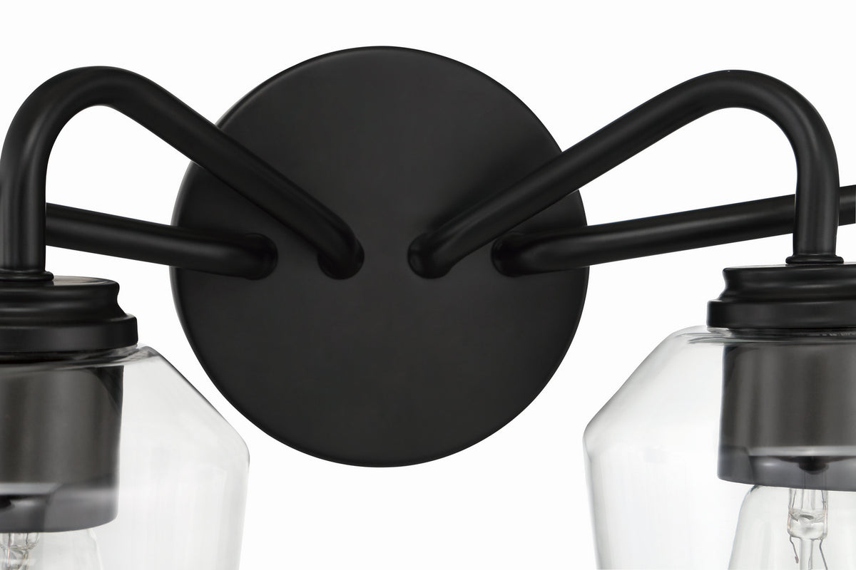 Craftmade - 56104-FB - Four Light Vanity - Shayna - Flat Black