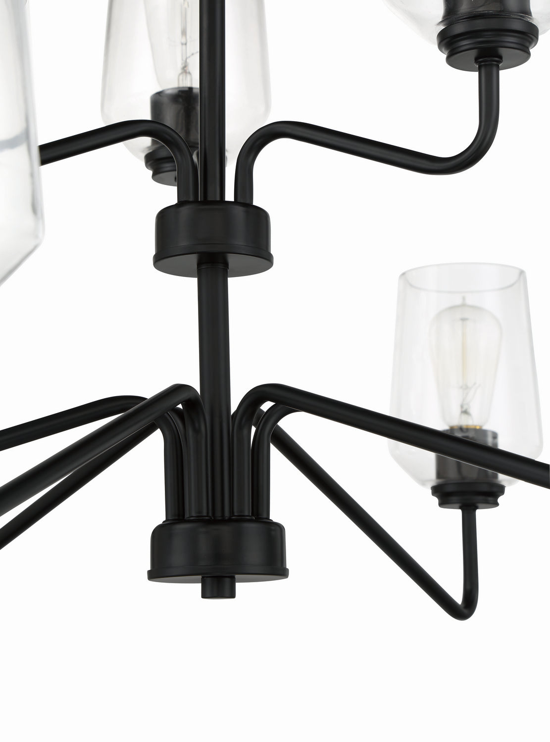 Craftmade - 56129-FB - Nine Light Chandelier - Shayna - Flat Black