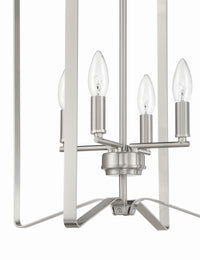 Craftmade - 56134-BNK - Four Light Foyer Pendant - Shayna - Brushed Polished Nickel