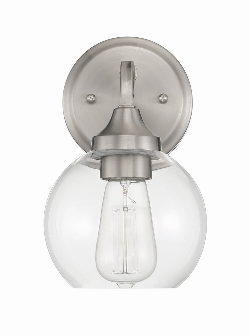 Craftmade - 56201-BNK - One Light Wall Sconce - Glenda - Brushed Polished Nickel