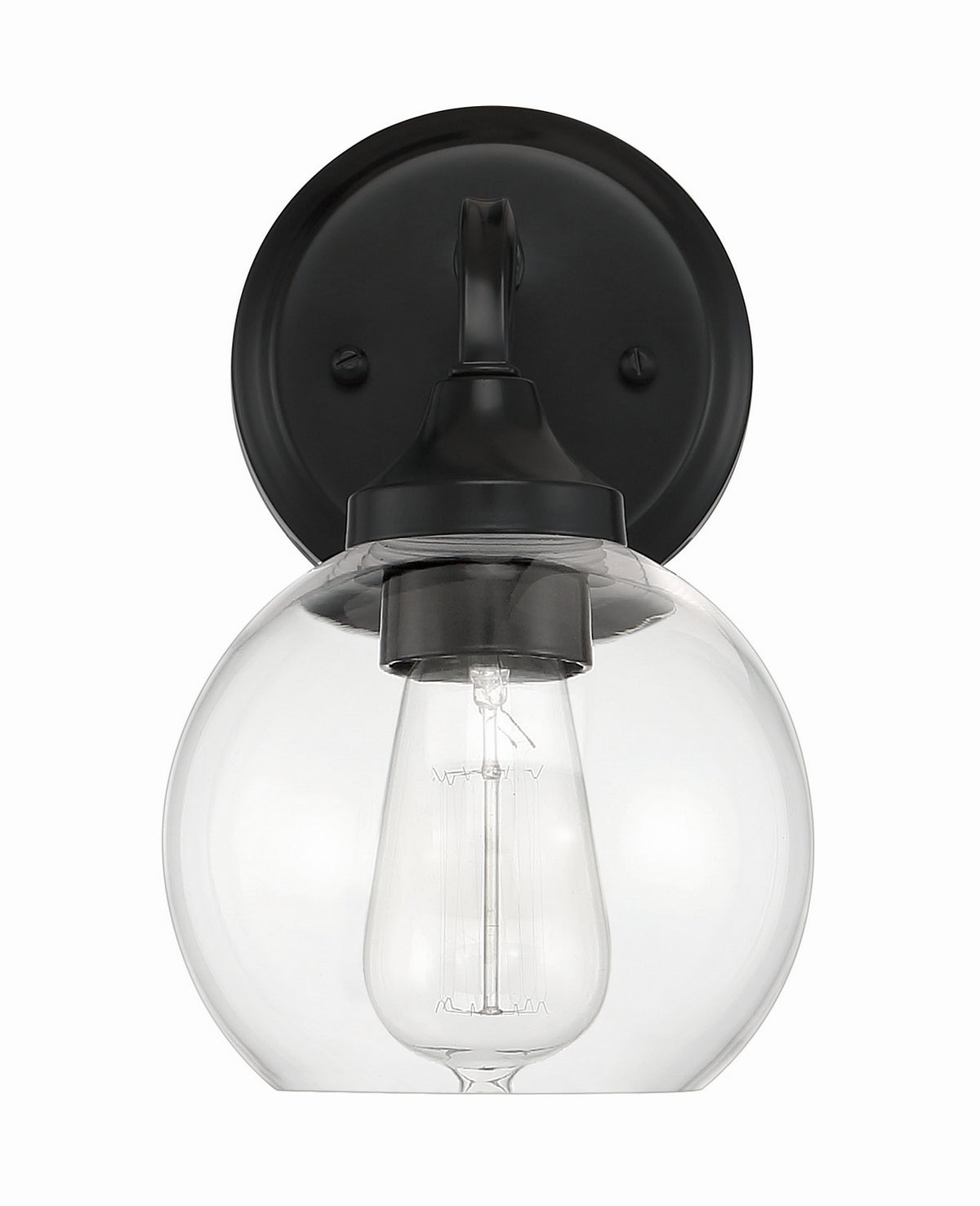 Craftmade - 56201-FB - One Light Wall Sconce - Glenda - Flat Black