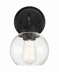 Craftmade - 56201-FB - One Light Wall Sconce - Glenda - Flat Black