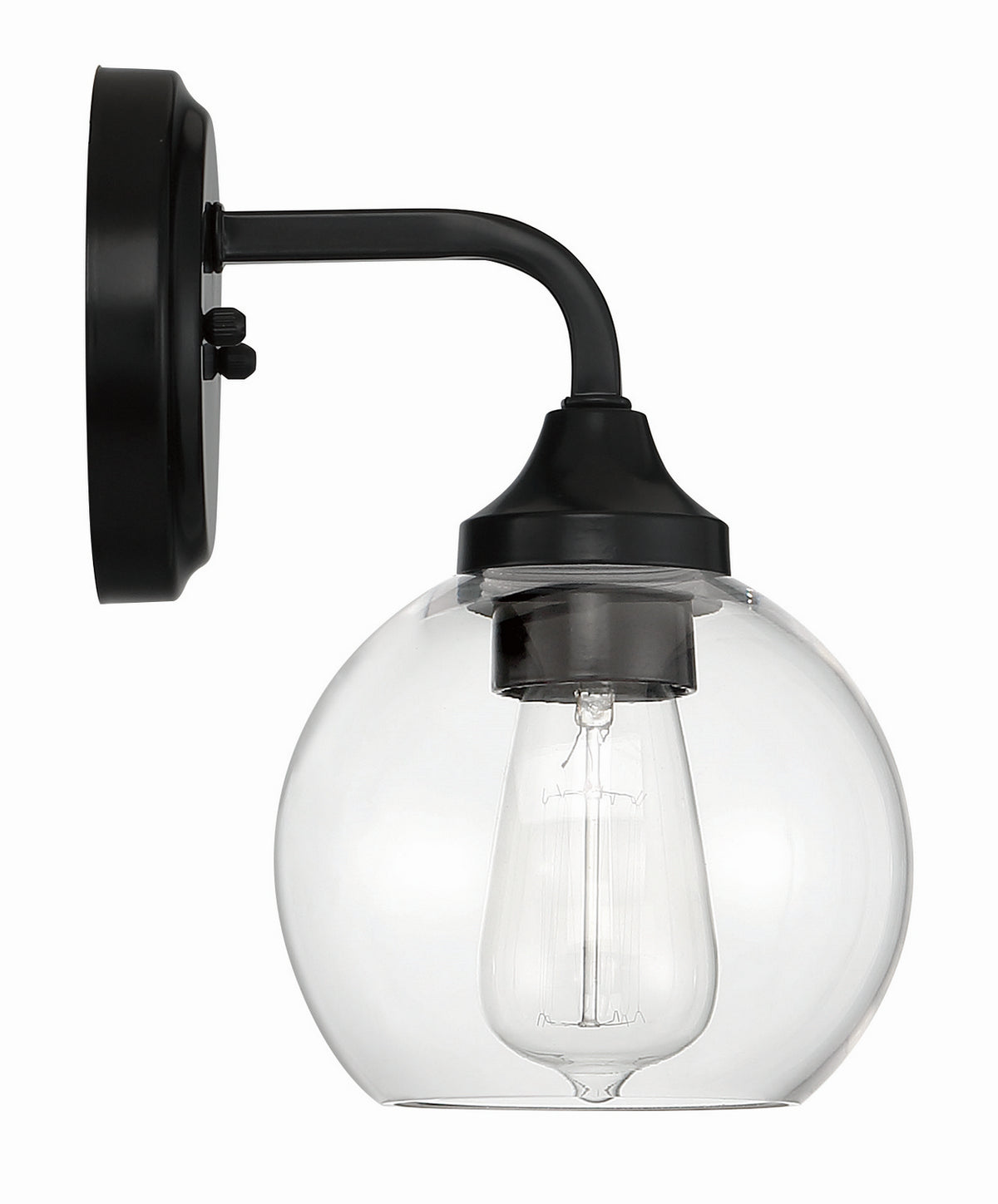 Craftmade - 56201-FB - One Light Wall Sconce - Glenda - Flat Black