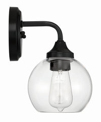 Craftmade - 56201-FB - One Light Wall Sconce - Glenda - Flat Black
