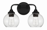 Craftmade - 56202-FB - Two Light Vanity - Glenda - Flat Black