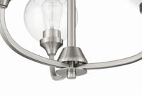 Craftmade - 56223-BNK - Three Light Chandelier - Glenda - Brushed Polished Nickel