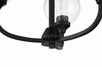 Craftmade - 56223-FB - Three Light Chandelier - Glenda - Flat Black