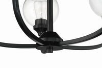 Craftmade - 56225-FB - Five Light Chandelier - Glenda - Flat Black